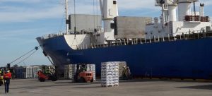 Se inició la campaña de exportación de frutas frescas cítricas desde puertos bonaerenses