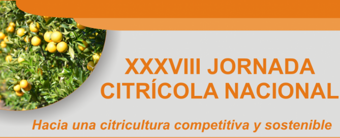 XXXVIII Jornada citrícola nacional