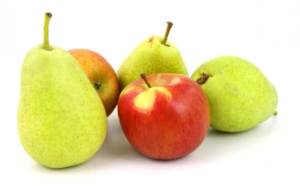 Retrocedieron las exportaciones de peras y manzanas